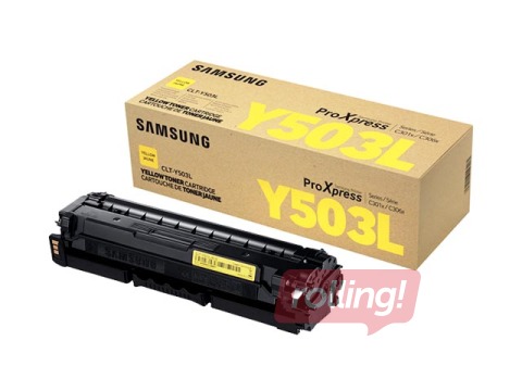 Tonera kasete HP/Samsung ProXpress C 3000 series, dzeltena, (5000 lpp.)