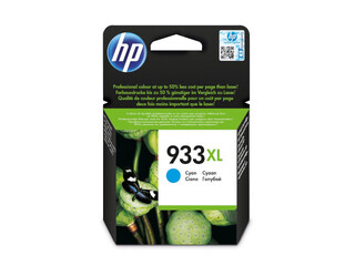Tintes kasete HP Nr. 933XL, ciānzila, 8.5ml (825 lpp.)