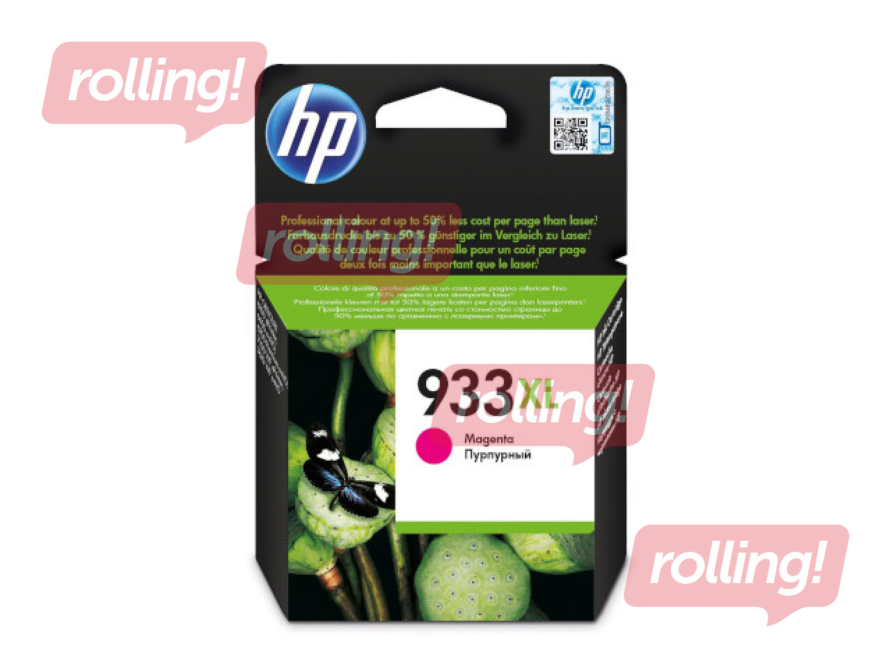 Tindikassett HP Nr. 933XL, punane, (825 lk)