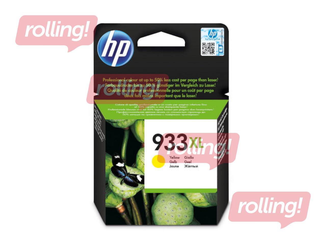 Ink cartridge HP Nr. 933XL, yellow, (825 pgs)