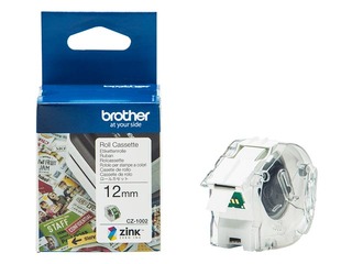 Brother CZ-1002 12мм x 5м оригинална ролка за пълноцветен печат
