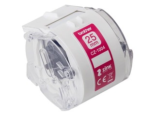 Brother CZ-1004 25mm x 5m pilnkrāsu uzlīmes