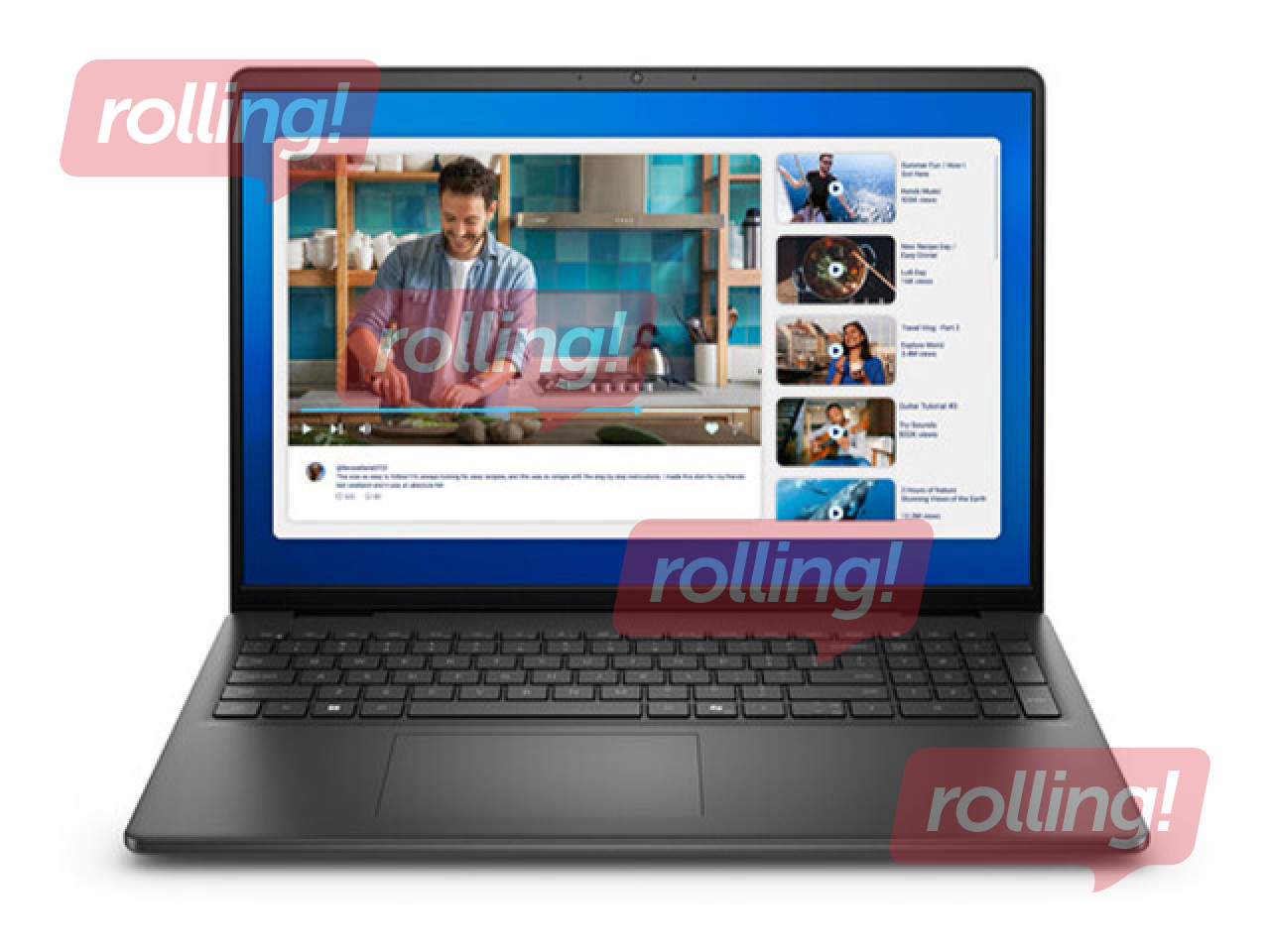 Portatīvais dators DELL 16, DC16250, Core 5 -120U, 16GB/512GB, SSD/16