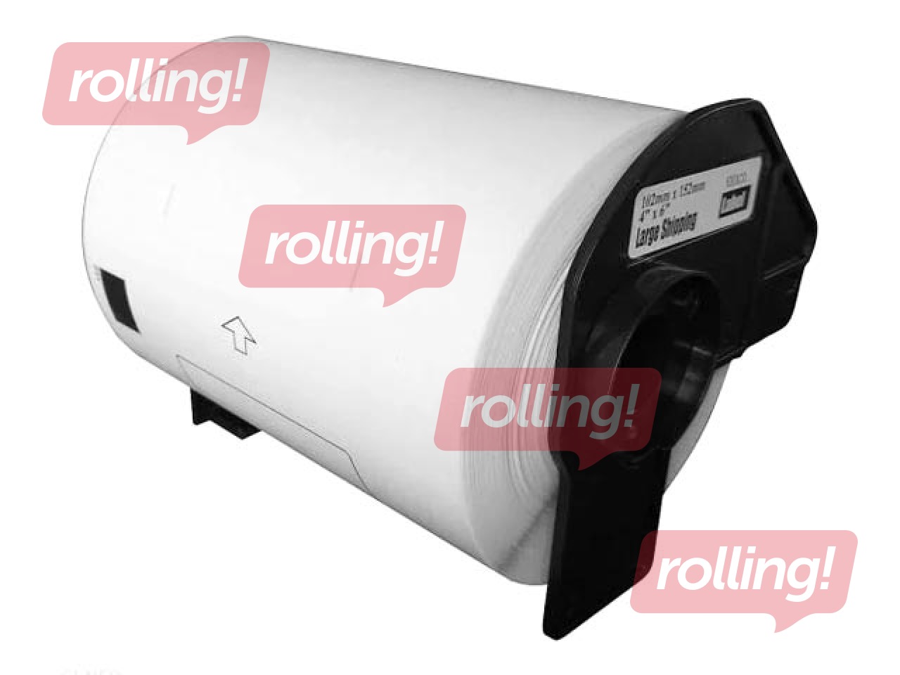 Alternatīva Brother DK-22212 Līmplēve, melns uz balta 62mm*15.24m