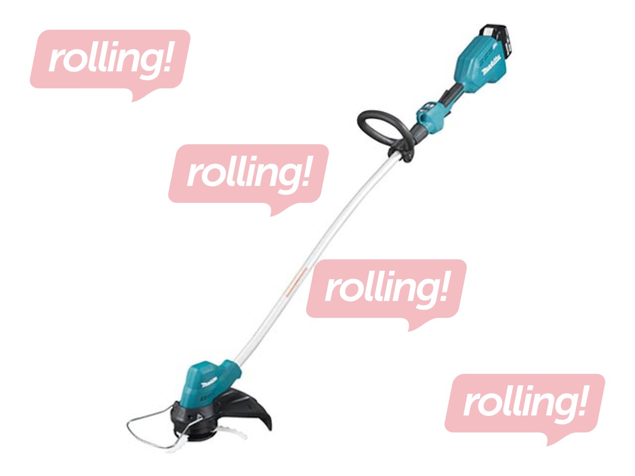 Trimmeris akumulatora Makita , 18V, 1x5Ah, 300mm