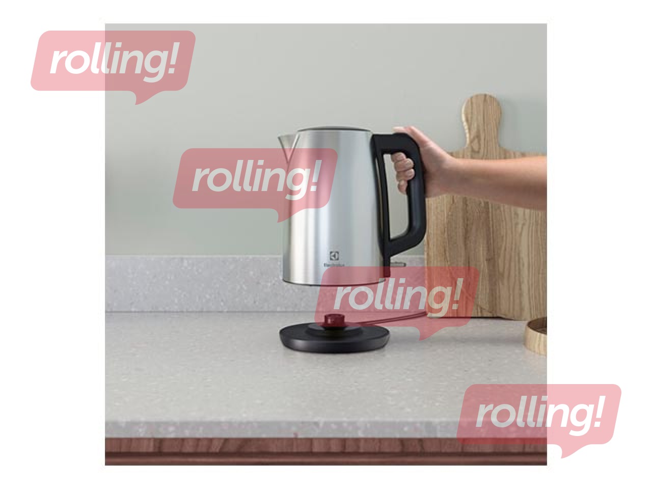 Electric kettle Electrolux Create 3, 1.7 l, 2200W, stainless steel