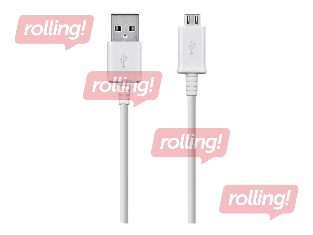 Samsung USB Male - MicroUSB Male 1.5m White