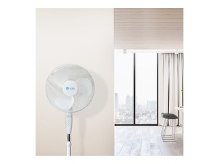 Floor fan Eco light, white, 40cm, 45W