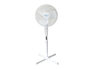 Grīdas ventilators Eco light, balts, 40cm, 45W