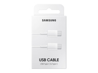 Ühendusjuhe Samsung USB - Type C, 1m, valge
