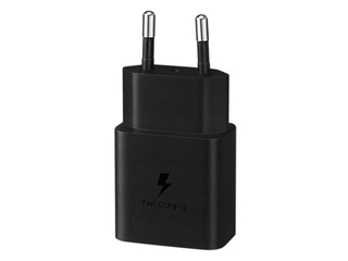 Lādētājs Samsung PD Type C,  USB Vads, 15W, 1.0 m Melns