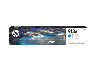 Tintes kasete HP 913A Ciānzila (3000 lpp)