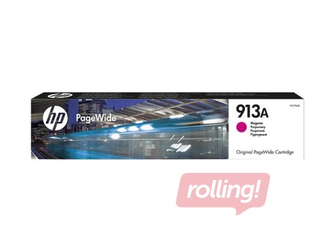 Tintes kasete HP 913A, Fuksīna sarkana (3000 lpp)