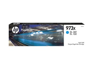 Tintes kārtridžs HP 973X PageWide, ciānzils (7000 lpp)