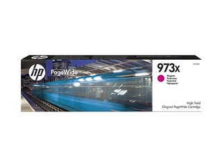 Tintes kārtridžs HP 973X PageWide, fuksīna sarkans (7000 lpp)