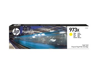 Tintes kārtridžs HP 973X PageWide, dzeltens (7000 lpp)