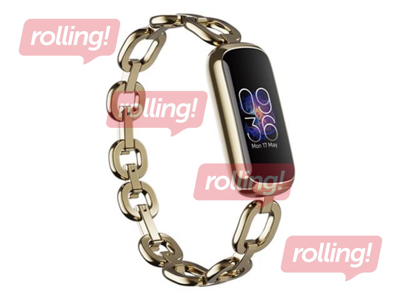 Фитнес-смарт-часы Fitbit Luxe, золотой