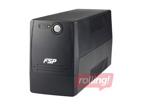 Источник бесперебойного питания FSP, PF 800, 800ВА, 480Вт, чёрный