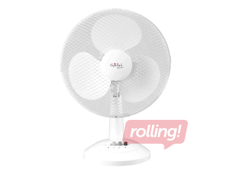 Galda ventilators Gallet, 35W, ø30cm, balts