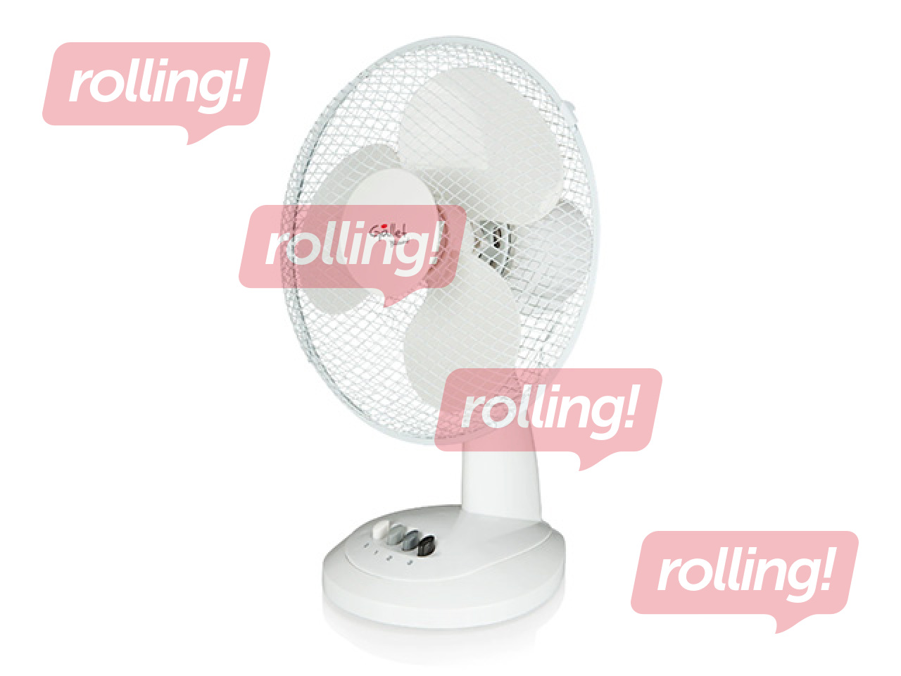 Galda ventilators Gallet, 35W, ø30cm, balts