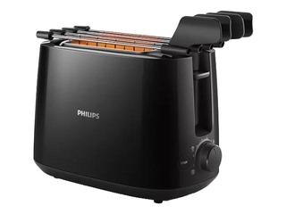 Тостер Philips Viva Collection, 650 Вт, пластик, черный