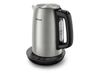 Electric kettle Philips with temperature control 1.7 l, 2200W, stainless steel