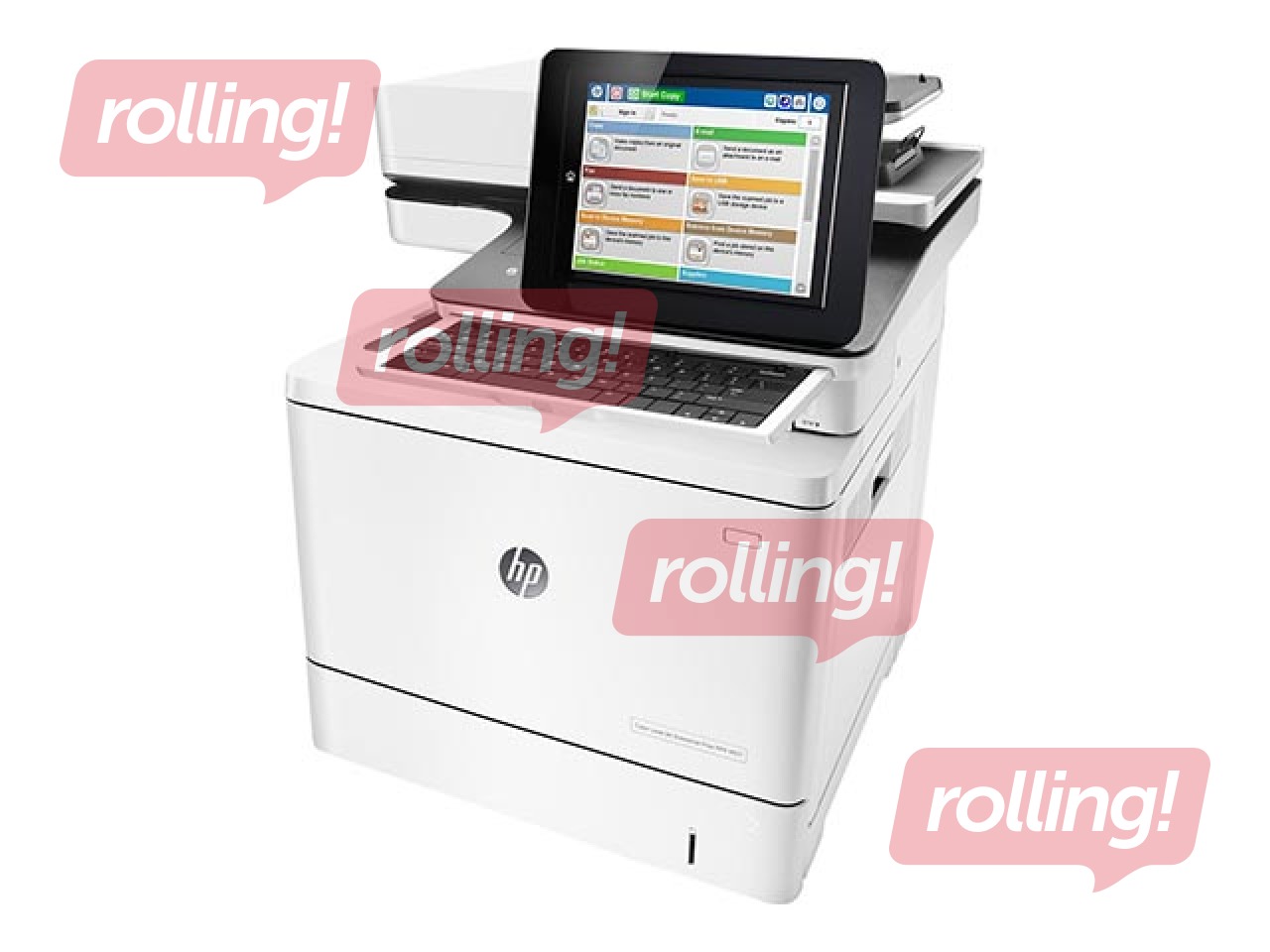 Mazlietots daudzfunkciju krāsu lāzerprinteris HP Color LaserJet Enterprise MFP M577c (B5L54A)