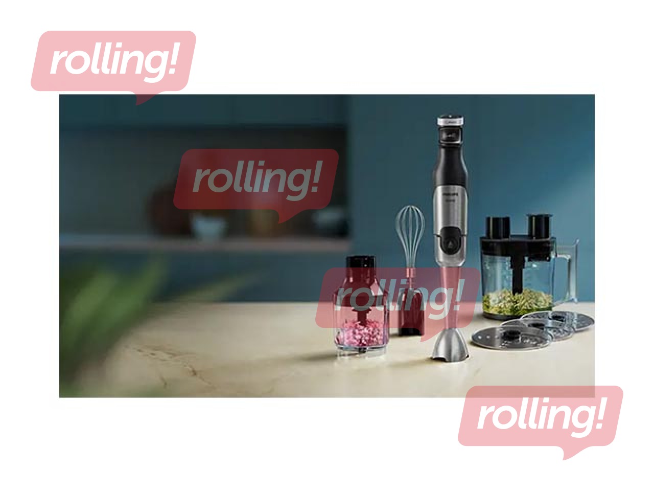 Blendera komplekts PHILIPS 5000 Series, melns