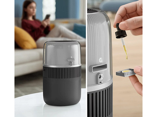 Gaisa mitrinātājs Philips 5000 sērijas HU5710/03, tumši pelēks