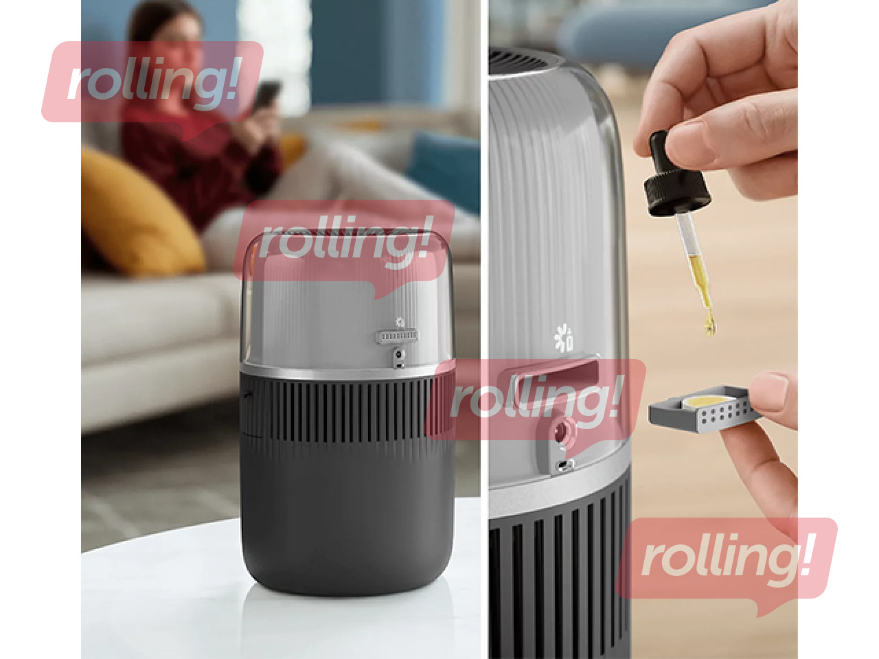 Gaisa mitrinātājs Philips 5000 sērijas HU5710/03, tumši pelēks