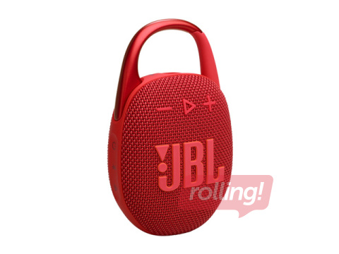 Беспроводная колонка, JBL, Clip 5, красная