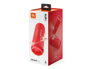Wireless Speaker JBL Flip 6, IPX7, waterproof, red