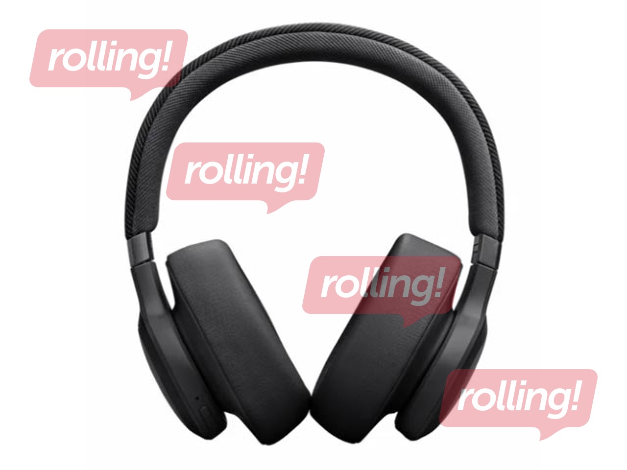 Bezvadu austiņas JBL Live 770NC Noise Cancelling, Melnas