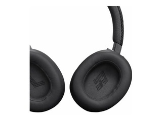 Bezvadu austiņas JBL Live 770NC Noise Cancelling, Melnas