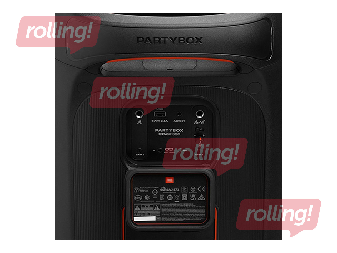 Skaļrunis JBL, PartyBox, Stage 320, Black