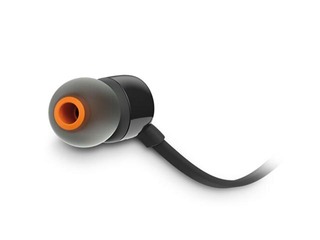 Austiņas ar mikrofonu JBL Tune T110, Black