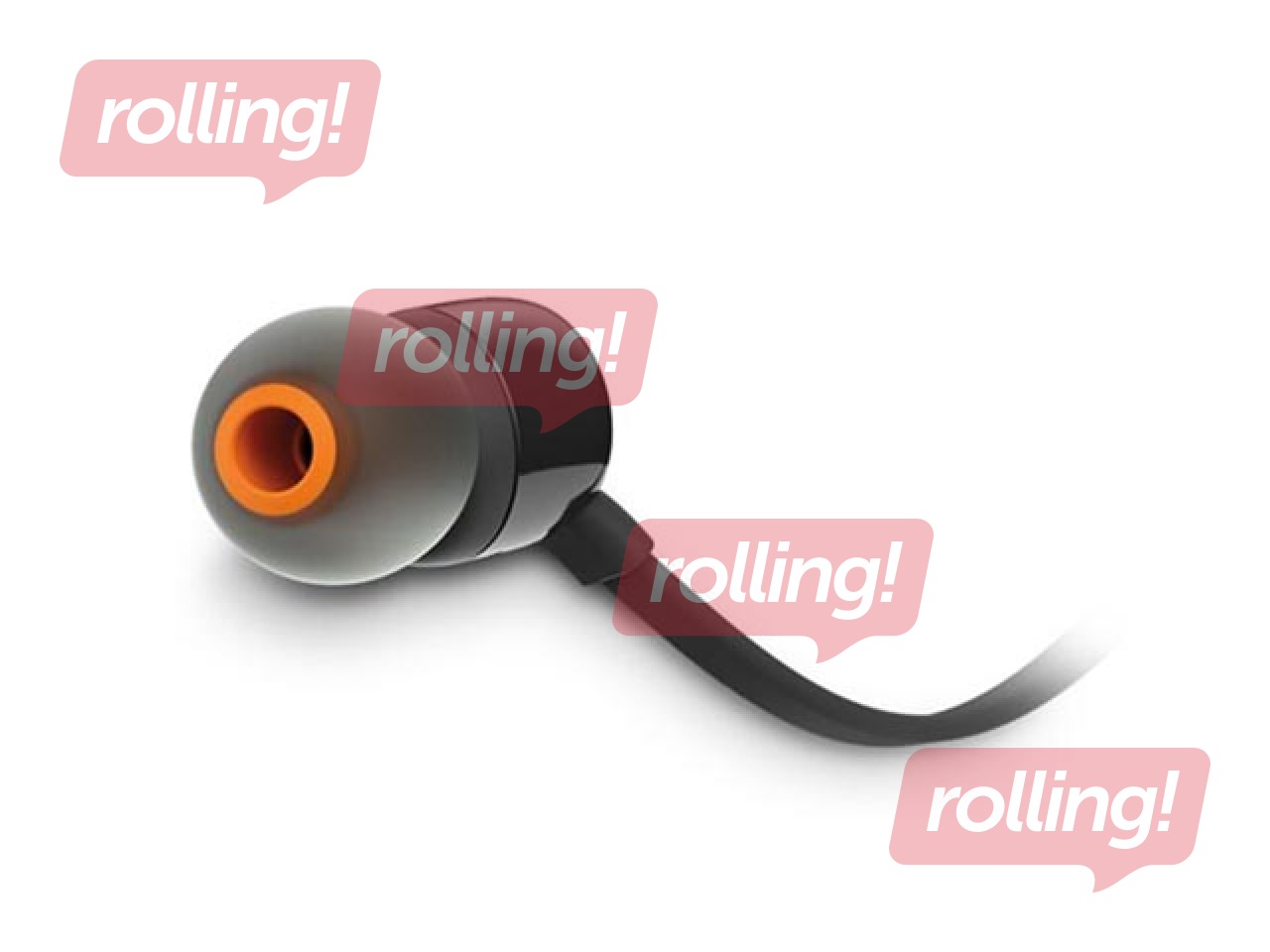 Austiņas ar mikrofonu JBL Tune T110, Black