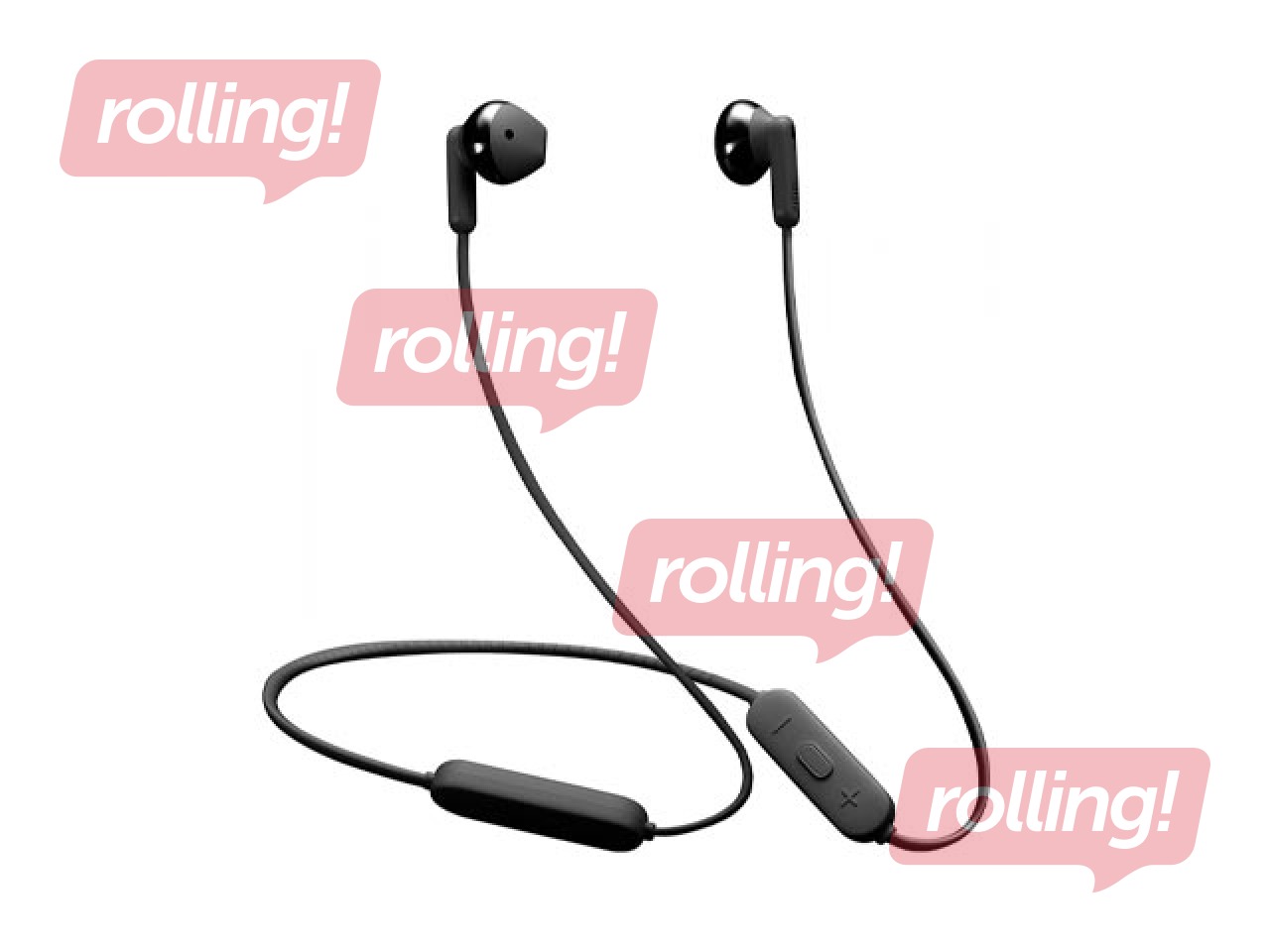 Austiņas ar mikrofonu JBL Tune T215BT, Bluetooth, melnas