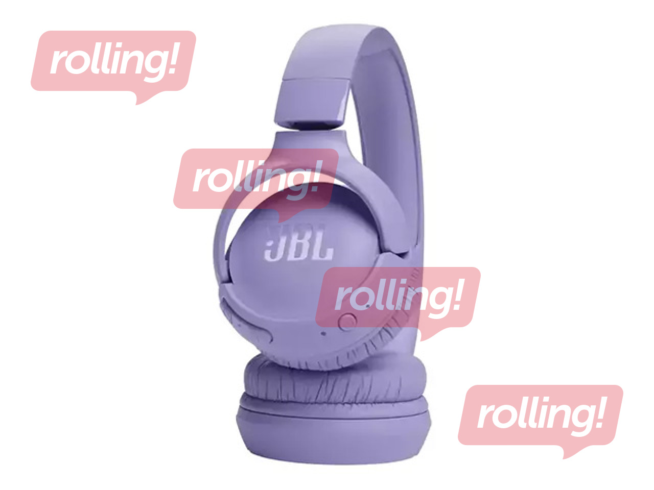 Austiņas ar mikrofonu JBL Tune, 520BT, Bluetooth, violetas