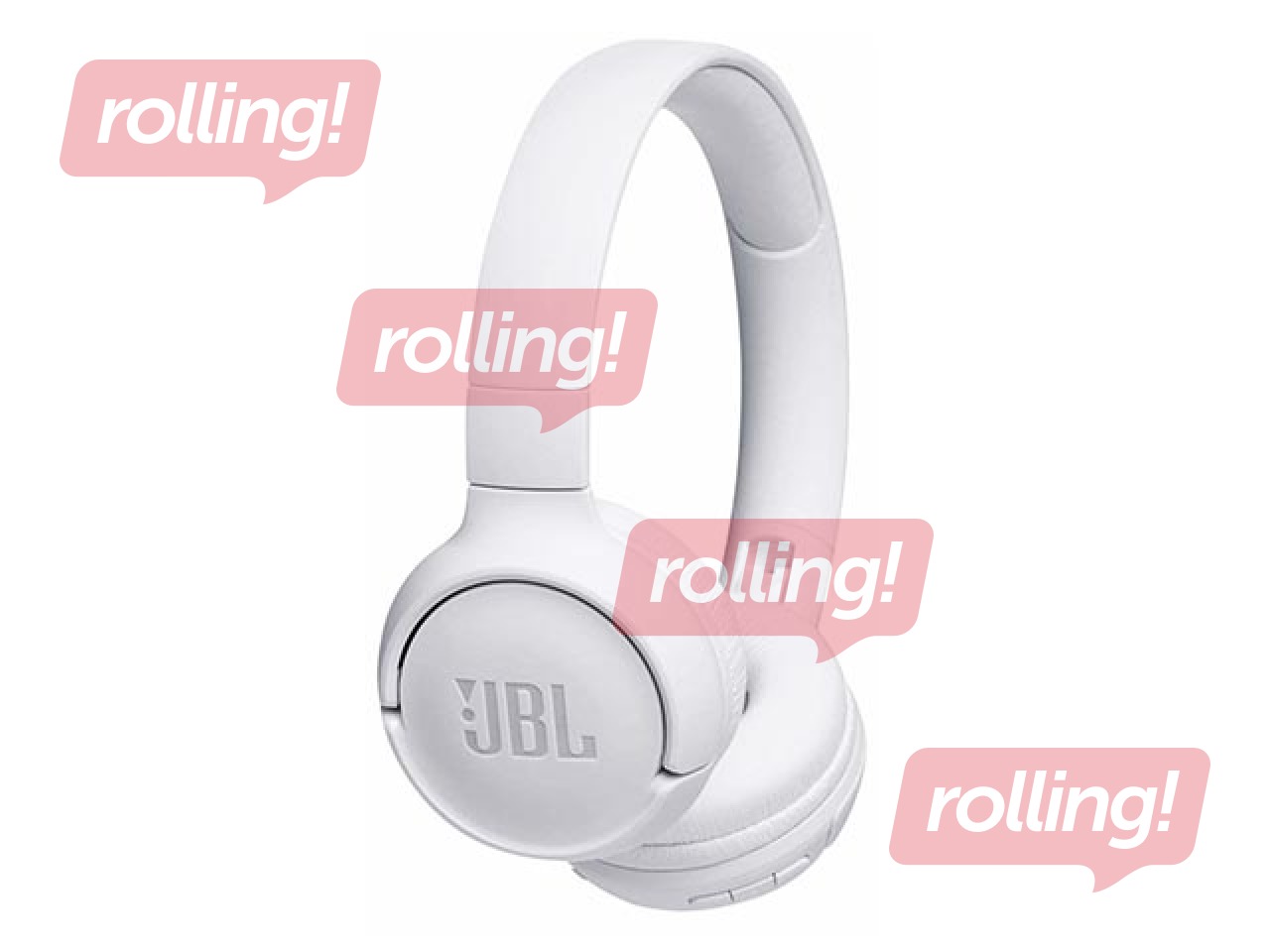 Bezvadu Austiņas ar mikrofonu JBL Tune 520BT, Bluetooth, Baltas