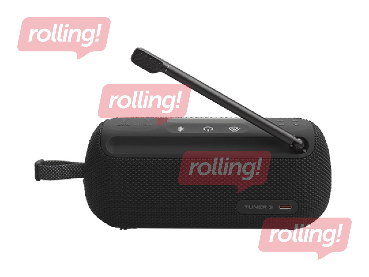 Bezvadu radio uztvērējs JBL, Tuner 3, melns
