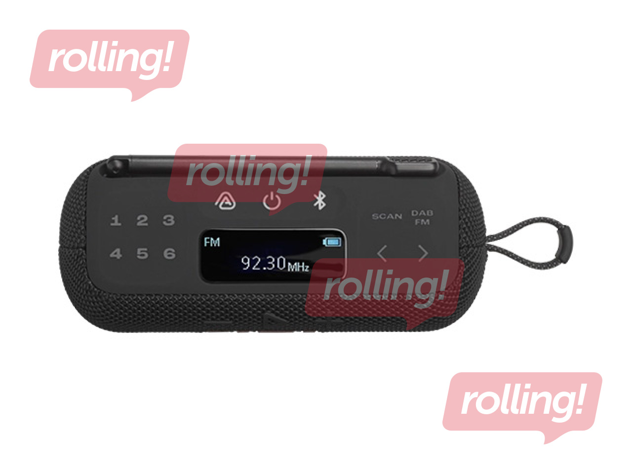 Bezvadu radio uztvērējs JBL, Tuner 3, melns