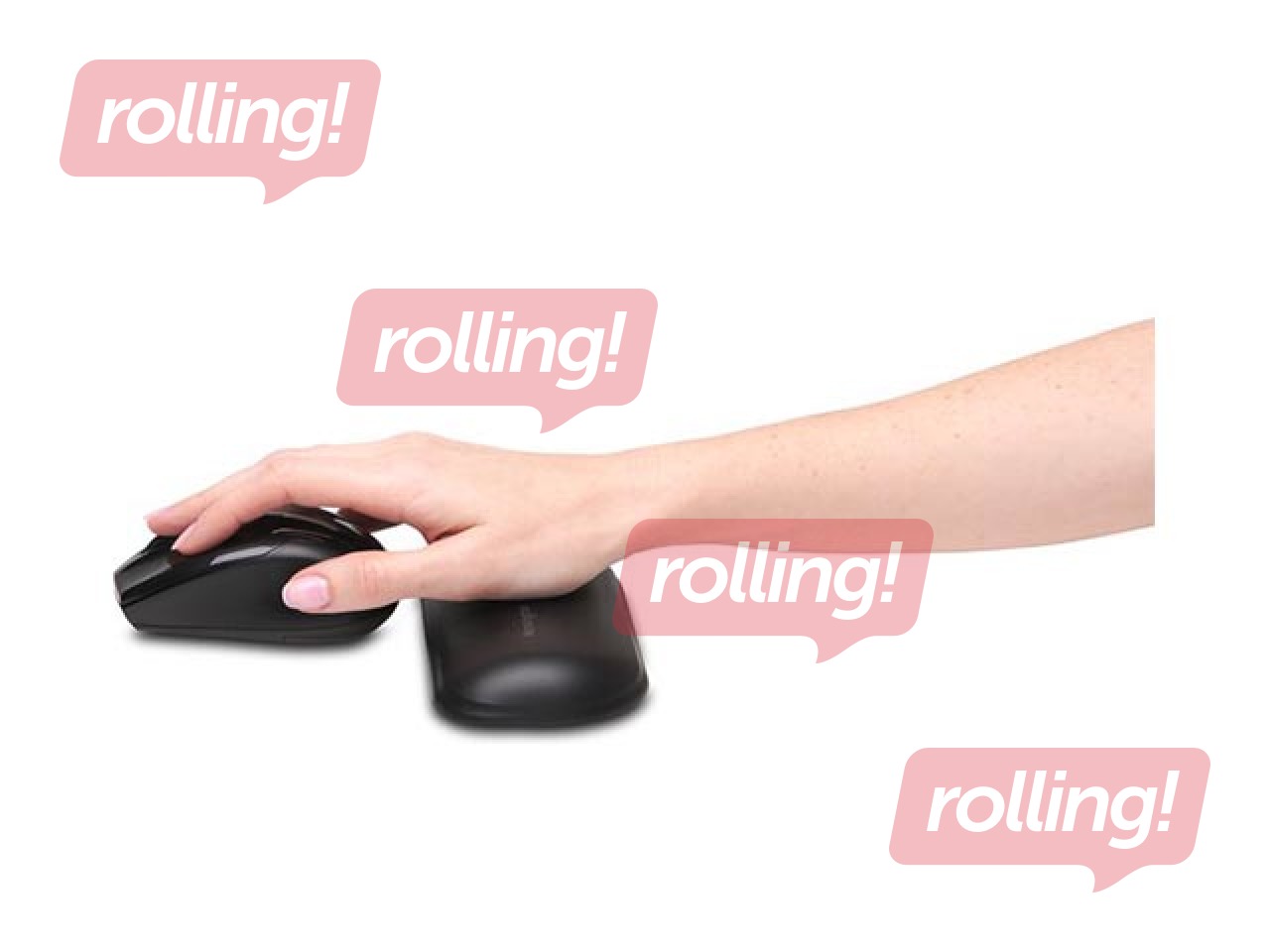 Kensington ErgoSoft™ Wrist Rest for Standard Mouse