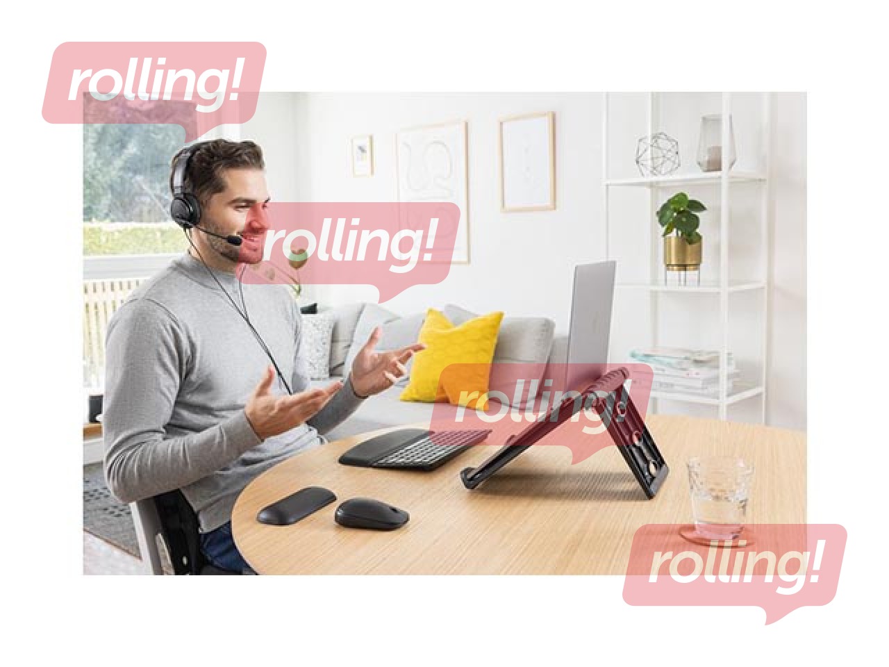 Portatīvā datora dzesēšanas paliktnis Kensington SmartFit® Easy RiserTM EQ