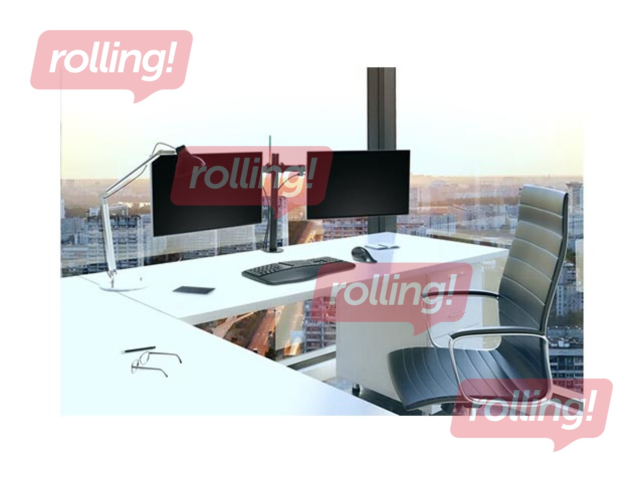 Monitora stiprinājums Kensington SmartFit Ergo Dual Extended