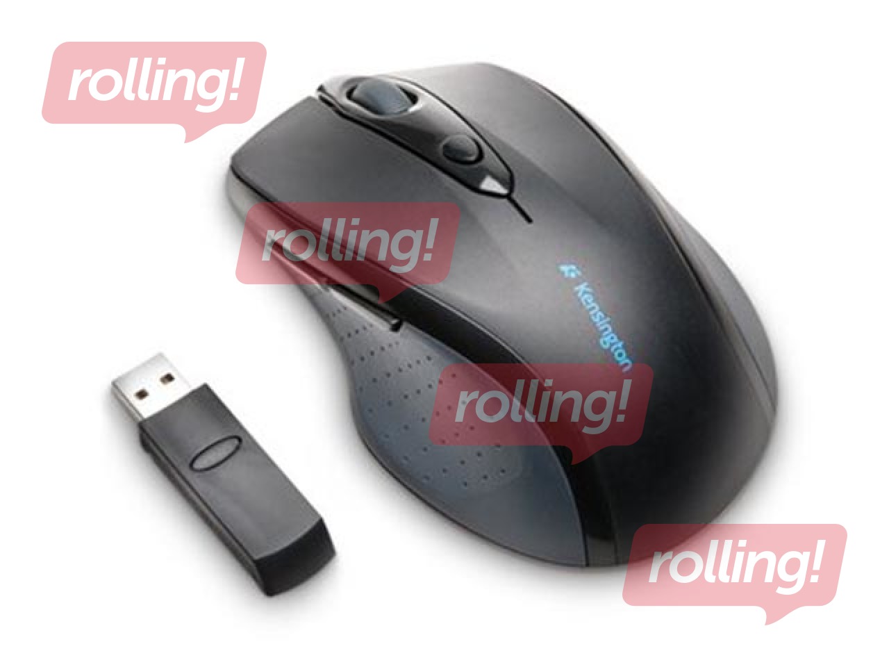 Bezvadu datorpele Kensington Pro Fit™ Wireless Full-Size Mouse