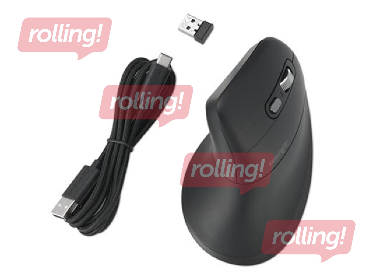 Bezvadu datorpele Kensington Pro Fit™ Ergo MY630 EQ, uzlādējama, 2.4GHz