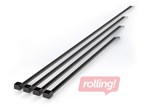 Kabeļu savilce 2.5 x 100 mm melna, 100 gab.