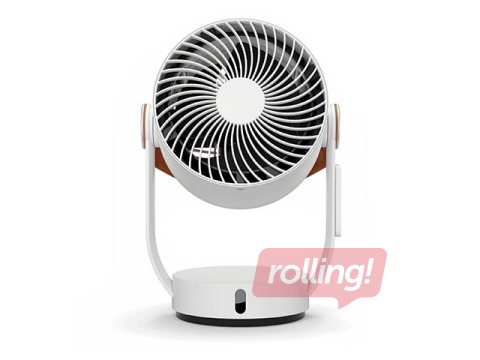 Fan Leo, white