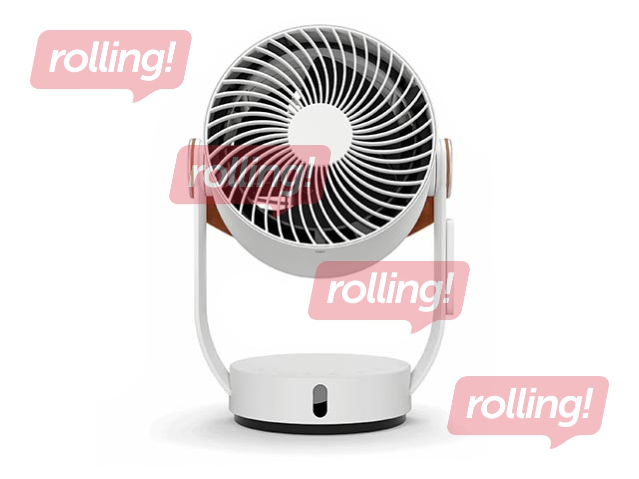 Fan Leo, white